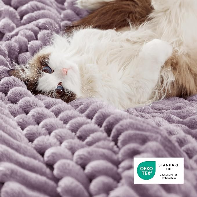 Bedsure Sherpa Blanket Queen Size - Image 4