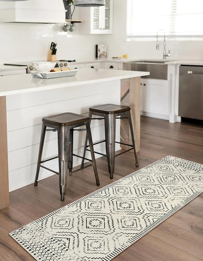 Wonnitar Moroccan Washable 2x6 Runner Rug - Image 6