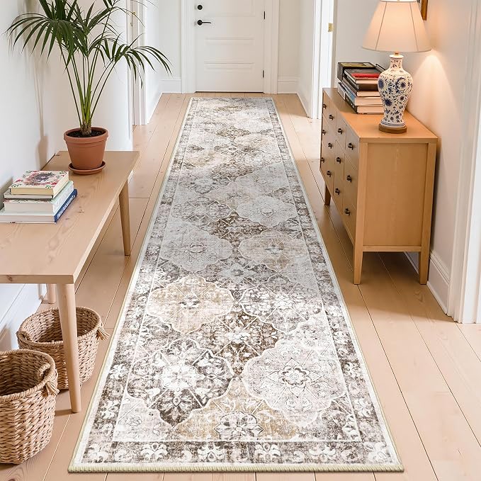 Ileading Washable Hallway Runner Rugs, 2x10 Non Slip Runners Area Rug by Ileading