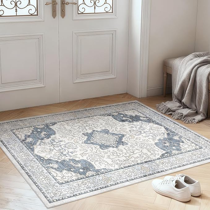 cotiled 3x5 Area Rugs Large Washable Rugs by COTILED