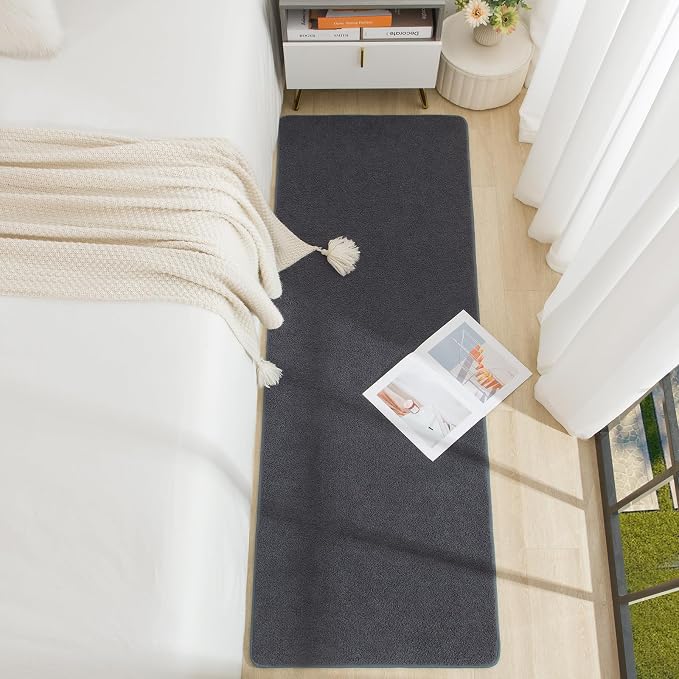 Soft Runner Rugs for Bedroom 2x6, Non Slip Runners for Hallway Kitchen Laundry - Image 3
