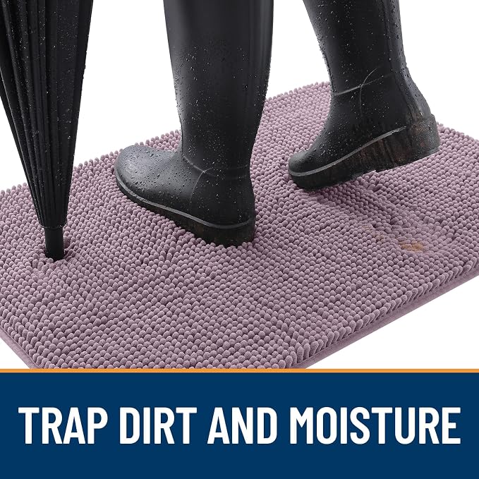 OLANLY Dog Door Mat for Muddy Paws 54x24, Absorbs Moisture and Dirt, Absorbent - Image 2