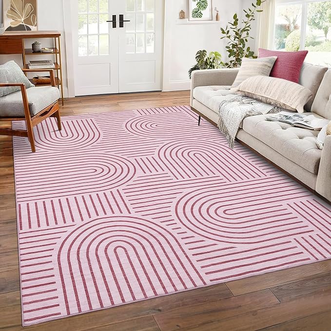 ROYHOME Washable Rug 8x10 Area Rugs by ROYHOME
