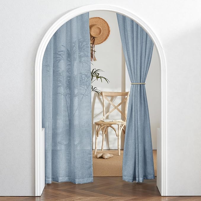 RYB HOME Privacy Sheer Curtains - Image 4