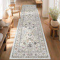 LOKHOM Washable Runner Rug, 2x8 Non-Slip Vintage Hallway Runner Rug by LOKHOM