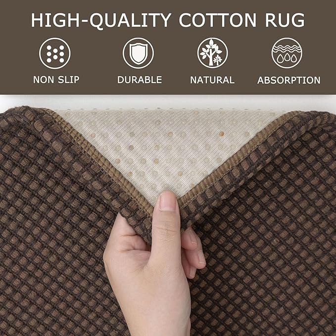 KOZYFLY Runners for Hallways 2.6x8 ft Washable Kitchen Runner Non Slip Rubber - Image 6