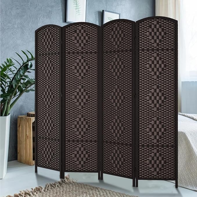 Rose Home Fashion 6 ft Tall Room Divider, Room Dividers and Folding Privacy - Image 2