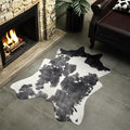 Easycozy Faux Cowhide Cow Print Rug: 3 x 4 Western Decor Faux Cowhide, by HomeWesternDecoration