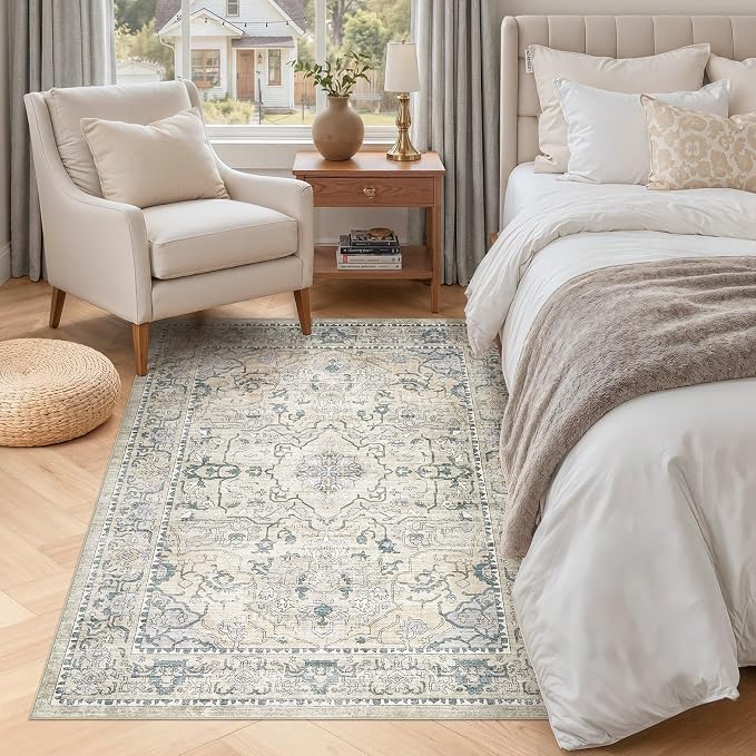 cotiled 3x5 Area Rugs Large Washable Rugs - Image 5