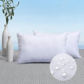 MIULEE Pack of 2 12x24 Outdoor Pillow Inserts, Outdoor Throw Pillows by MIULEE