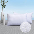 MIULEE Pack of 2 12x20 Outdoor Pillow Inserts, Outdoor Throw Pillows by MIULEE