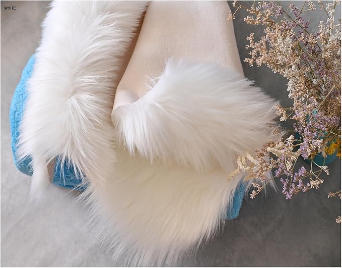Free Shape Luxury Soft Fluffy Shag Area Rug Single and a Half 2'x4', 60x120cm - Image 8