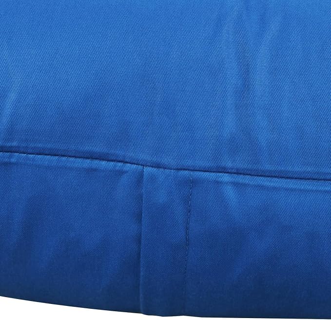 4-Pack 100% Cotton Comfortable Solid Decorative Throw Pillow Case, Thmyo Square - Image 9