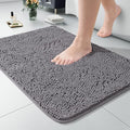 LOCHAS Luxury Bathroom Rug Shaggy Bath Mat 24 x 17 Inch, Washable Non Slip Bath by LOCHAS