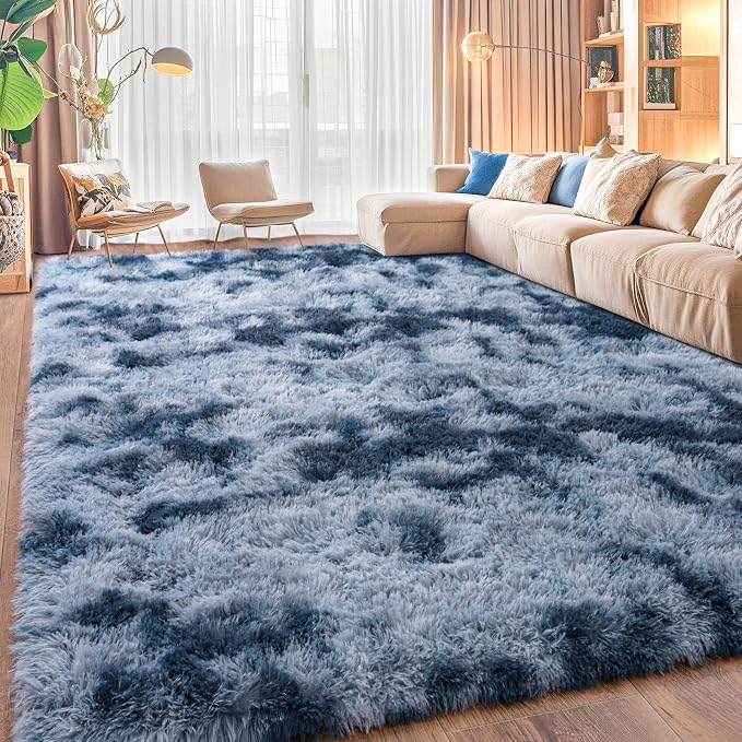 Extra Large Plush Rug High Pile Fluffy Rug - Image 3