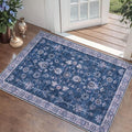 Tangsoo 2x3 Small Throw Rugs for Entryway Washable Entry Rug Non Slip, Vintage by Tangsoo