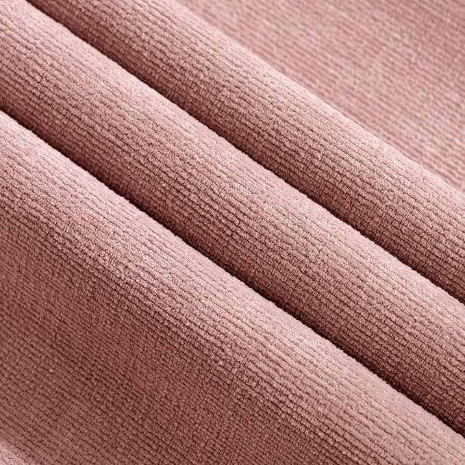 MIULEE Blush Pink Couch Pillow Covers 18x18 Inch - Image 6
