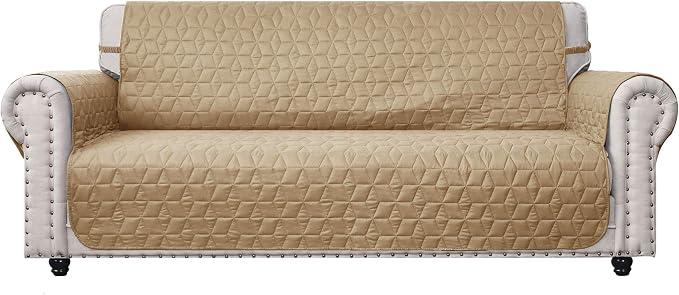 Ameritex Couch Sofa Slipcover 100% Waterproof Nonslip Quilted Furniture by Ameritex