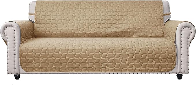 Ameritex Couch Sofa Slipcover 100% Waterproof Nonslip Quilted Furniture by Ameritex