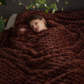NEWCOSPLAY Super Soft King Blanket Coffee Premium Silky Flannel Fleece 3D by NEWCOSPLAY