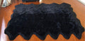Free Shape Luxury Soft Fluffy Shag Area Rug Duo Decto 12 Pelts 6'x12', 180x360cm by LAMBZYRUGS