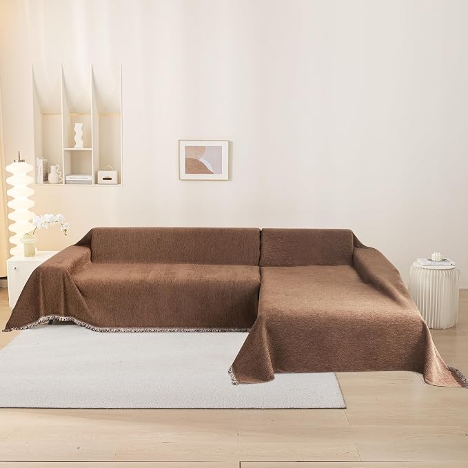 MEETSKY Couch Covers Sofa Slipcover Couch Protector Covers, Universal Fit - Image 7