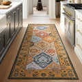 Phantoscope Washable Runner Rug 2'x6' Non-Slip, Vintage Boho Hallway Rugs by Phantoscope