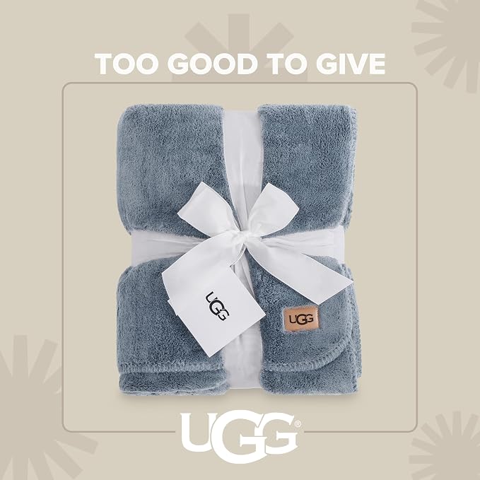 UGG Whitecap Fleece Throw Blanket, Plush Cozy Throw - Image 3