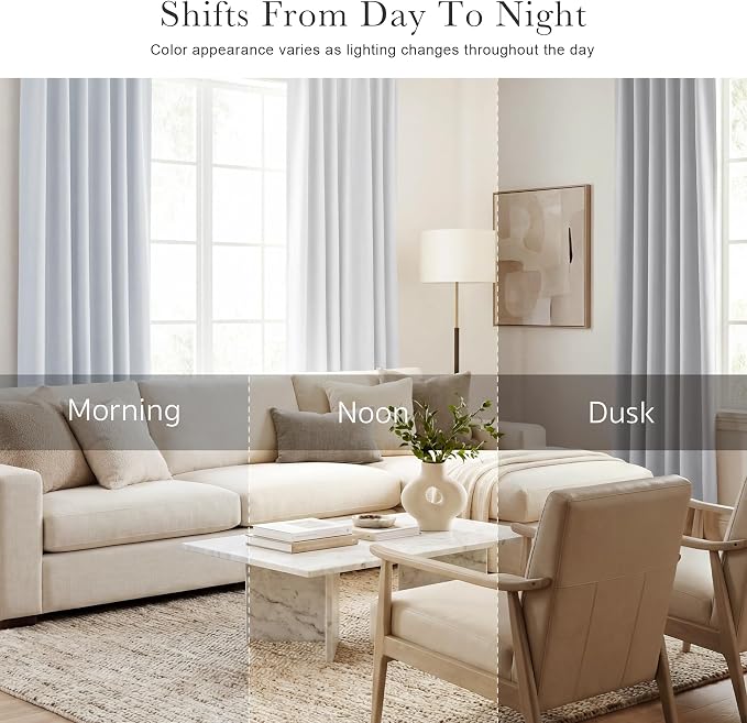 PONY DANCE Short Drapes for Kinchen, Drapes for Bathroom Window, Privacy - Image 7