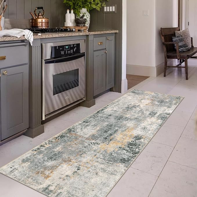 Lahome Modern Abstract Runner Rug - Image 2