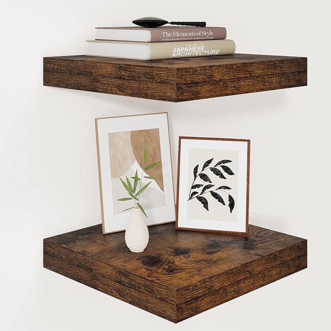 Vivelove 12" Deep Floating Shelves by VIVELOVE