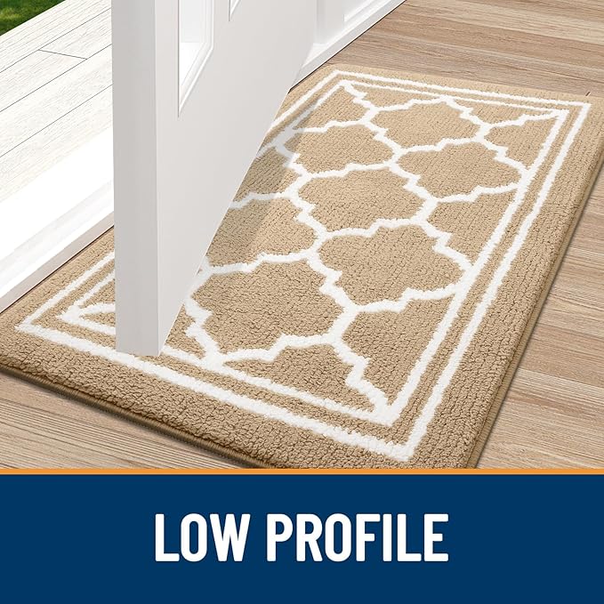 Buganda Indoor Door Mat, Dirt-Resistant and Absorbent Doormat, Low Profile - Image 3