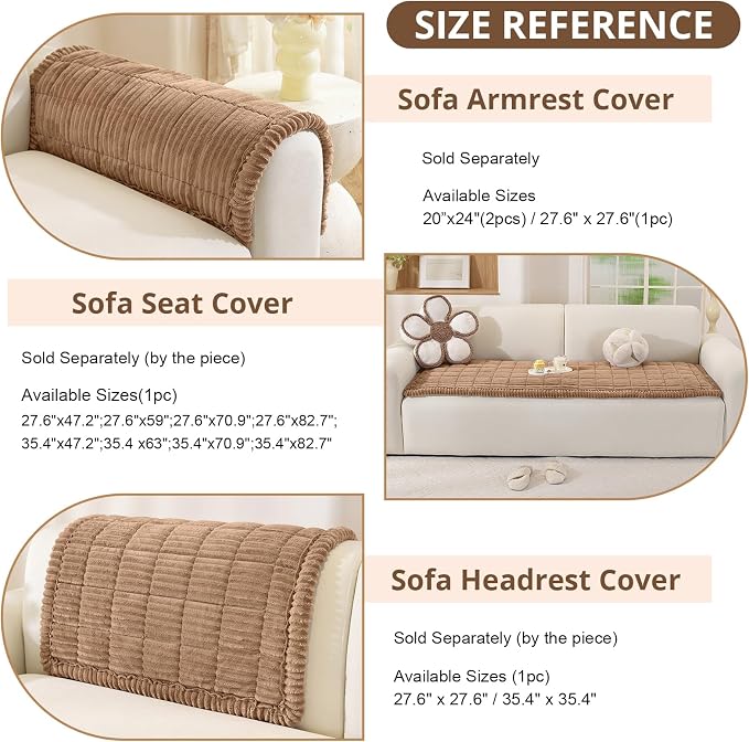 OstepDecor Washable Couch Cover - Image 3