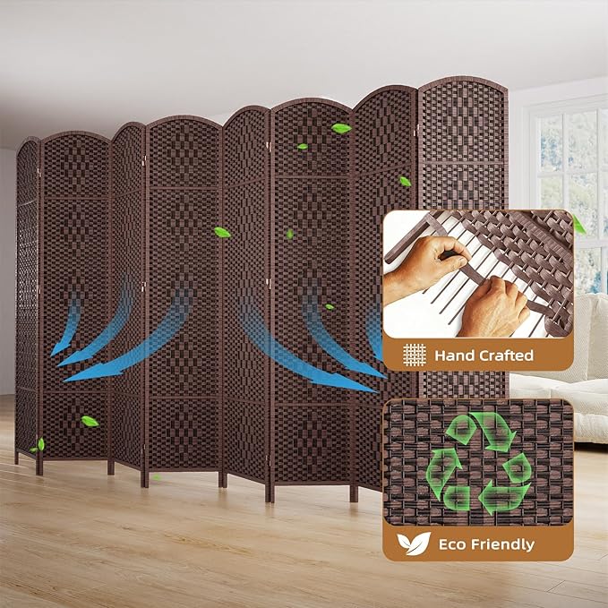 HALLYBEE Room Divider for Space Separation, Room Dividers and Folding Privacy - Image 5