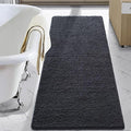LOCHAS Luxury Bathroom Rug Shaggy Bath Mat 24 x 60 Inch, Washable Non Slip Bath by LOCHAS