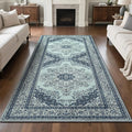 Runner Rug for Bedroom, 2x6 Non-Slip Vintage Area Rug, Machine Washable Boho by Rtizon