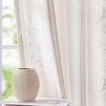 jinchan Winslow White Linen Curtains by JINCHAN