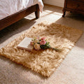 Ultra Soft Faux Fur Rug, Fluffy Shaggy 2 x 3 Ft Small Area Rug by TUOTPE