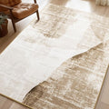 Phantoscope Washable Area Rug 5'x7' Non-Slip, Modern Neutral Boho Rugs by Phantoscope