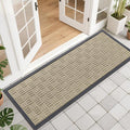 OLANLY Front Door Mat Outside Entrance 47x17, Heavy Duty Sturdy Natural Rubber by OLANLY