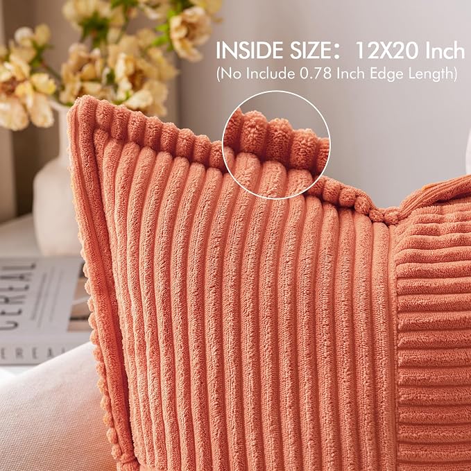 MIULEE Decorative Lumbar Throw Pillow Covers - Image 2