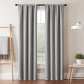 ECLIPSE Blackout Curtains for Bedroom-Darrell 37" x 95" Insulated Darkening by EclipseCurtains