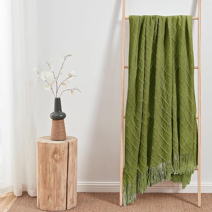 inhand Knitted Throw Blanket for Couch and Bed, Soft Living Room Home Decor - Image 4