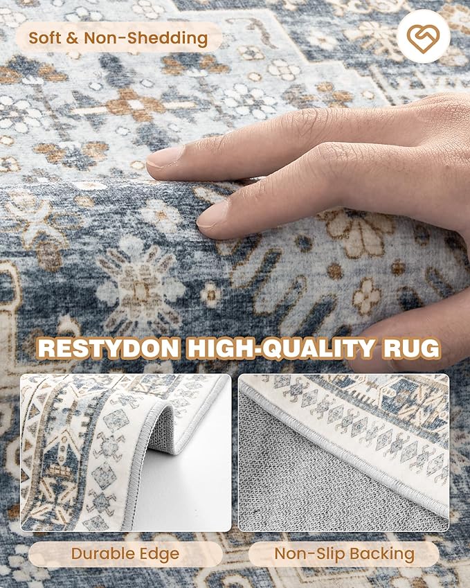 Entryway Rug - 2x3 Washable Rug Runner - Image 7