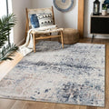 Area Rug 6×9, Large Vintage Boho Rug, Ultra-Soft Low Pile, Non Slip, Stain by DomitapisRug