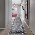 Vaukki Hallway Runner Rug, Vintage Shaggy Soft Laundry Rug Runner, Non Slip by Vaukki