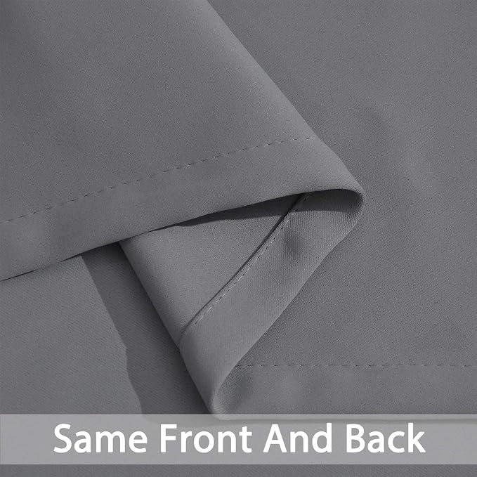 Yakamok Wide Thermal Blackout Patio Door Curtain Panel, Sliding Door Insulated - Image 6