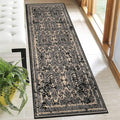 Vaukki Hallway Runner Rug, Vintage Shaggy Soft Laundry Rug Runner, Non Slip by Vaukki