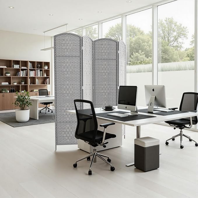HALLYBEE Room Divider for Space Separation, Room Dividers and Folding Privacy - Image 6