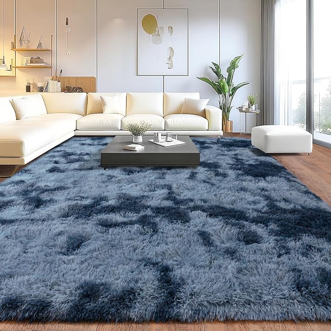 Extra Large Plush Rug High Pile Fluffy Rug - Image 2